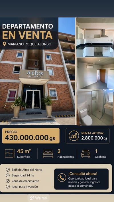 Vendo Edificio Altos Del Norte