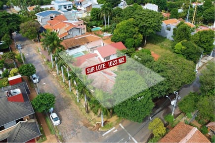 VENDO TERRENO DE 1.023 M2 EN ESQUINA EN BARRIO YCUÁ SATÍ!!