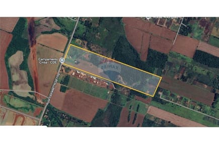 EN VENTA/ 20 HECTAREAS SOBRE RUTA