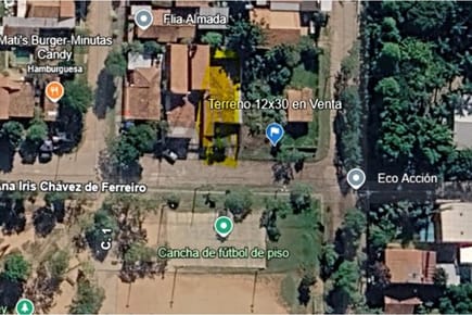 TERRENO EN VENTA EN ASUNCION LOMA PYTA