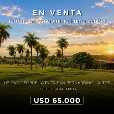 Terreno En Venta - Sanber
