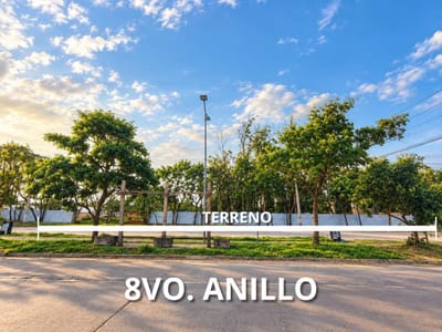 TERRENO SOBRE AVENIA, 8VO ANILLO