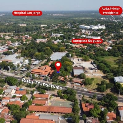 VENDO TERRENO SOBRE AVDA. EX TRANSCHACO - LOMA PYTA