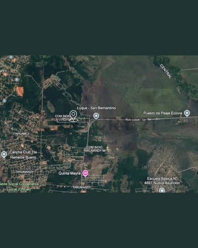 VENDO 14 HECTÁREAS A 100MTS DE LA RUTA LUQUE-SAN BERNARDINO
