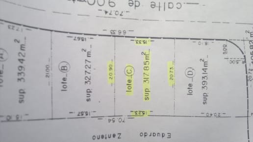 Lote en venta