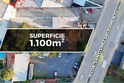 Importante Terreno sobre Avda Sacramento