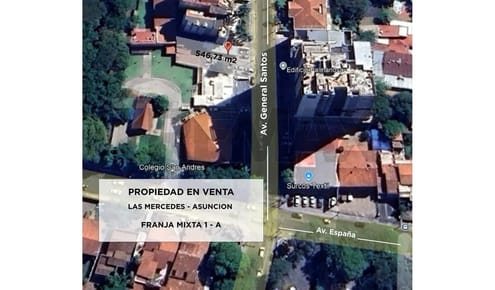 VENDO TERRENO EN LAS MERCEDES SOBRE GENERAL SANTOS CASI ESPAÑA
