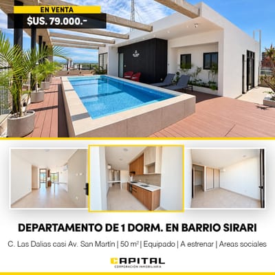 DEPARTAMENTO EN VENTA EN EDIFICIO RÍO SIRARI 