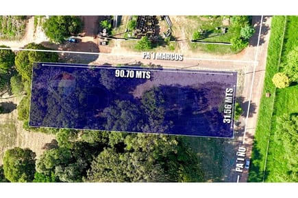TERRENO ESQUINA DE 2.864 M² EN ZONA NORTE – FERNANDO DE LA MORA 
