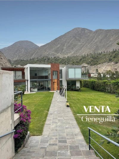 ¡VIVE EN UNA OBRA MAESTRA DE LUJO Y NATURALEZA – CIENEGUILLA!