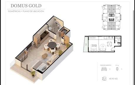 (Pre-Venta) Domus Gold Monoambiente