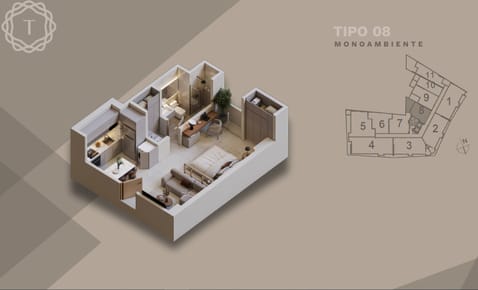 Monoambiente, Pre Venta (2026)