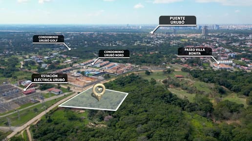 EN VENTA AMPLIO TERRENO EN EL URUBO