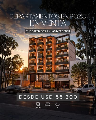 VENTA DEPARTAMENTOS EN LAS MERCEDES 