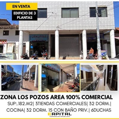 Edificio Comercial en venta zona Los Pozos