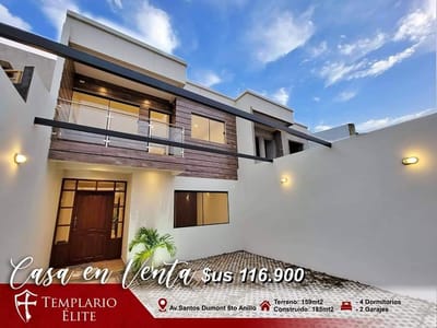 CASA EN VENTA EN LA AV. SANTOS DUMONT - A ESTRENAR