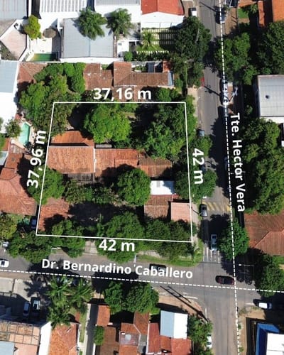 Vendo terreno en ykua sati asuncion- esquina estrategica