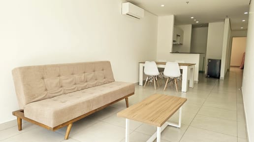 Alquilo departamento semi amoblado Estrenar en Barrio Mariscal López - Asunción