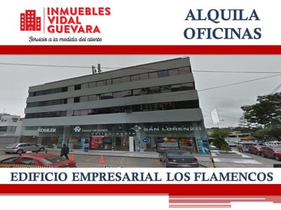 ALQUILER OFICINA AMOBLADA DE 56.00 M2 EDIFICIO LOS FLAMENCOS - SAN ISIDRO