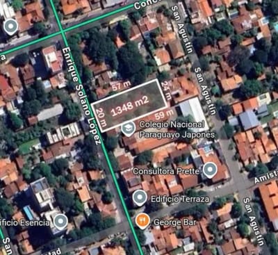 Terreno De 1.348m2 Al Lado Del Colegio Frances