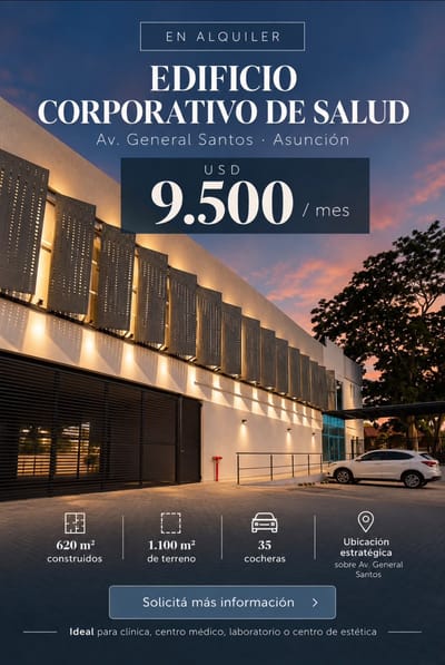 EDIFICIO CORPORATIVO DE SALUD- VENTA- ALQUILER 