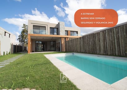 Alquiler Casa Barrio Parques-4 Dorm -piscina-parrillero-seguridad-gje X2