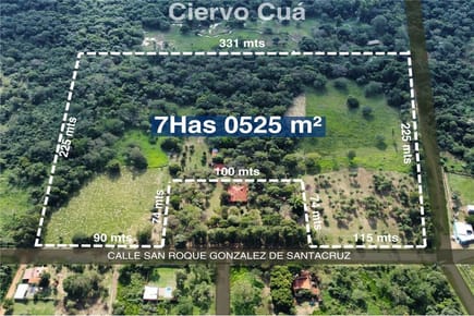 Terreno-Venta-Prof. Elba Correa de Apud, San Bernardino, Cordillera