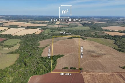 VENTA DE FINCA Agrícola de 18 HAS en URÚ SAPUCAI, ENCARNACIÓN, ITAPÚA
