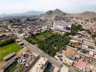 Venta De Terreno Estrategico En Lurín 9.977 M²