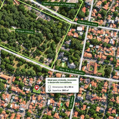 Terreno De Esquina En Carmelitas - Asunción