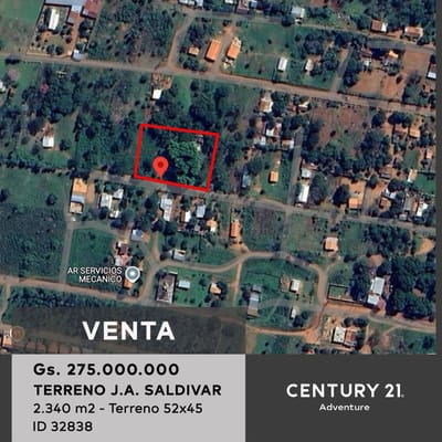 Vendo Hermoso Terreno En J. Agusto Salvidar‼️