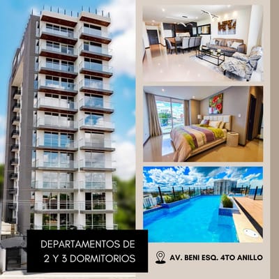 Departamento De 2 Dormitorios Av. Beni a estrenar