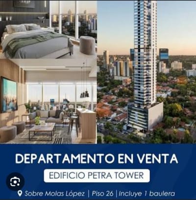 Departamento monoambiente en Petratower