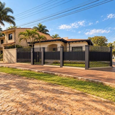 Imponente casa moderna Zona Yatch, barrio Mbachio II