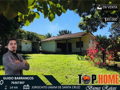 HERMOSA PROPIEDAD EN VENTA EN JOROCHITO\ SE PERMUTA 