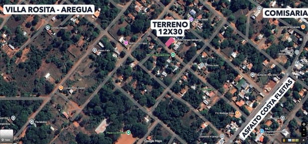 VENDO TERRENO EN VILLA ROSITA - AREGUA