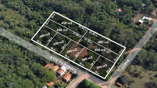 9 Lotes Contiguos · Venta Exclusiva Del Conjunto Completo