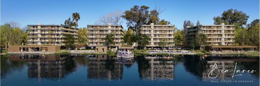 Espectacular Apartamento de 3 dormitorios en venta sobre el lago