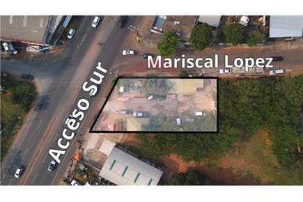 EN VENTA TERRENO EN ESQ. SOBRE ACCESO SUR – ÑEMBY