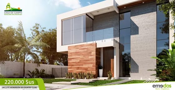 Hermosas casas en el country club CASA CAMPO