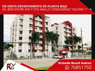 DEPARTAMENTO EN CONDOMINIO "VALERIA 1"