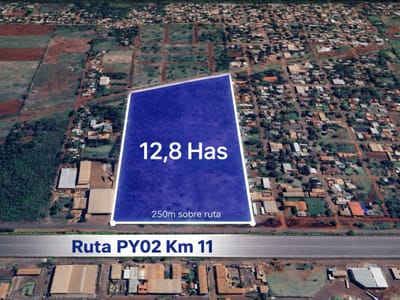 propiedad en venta sobre ruta en CDE