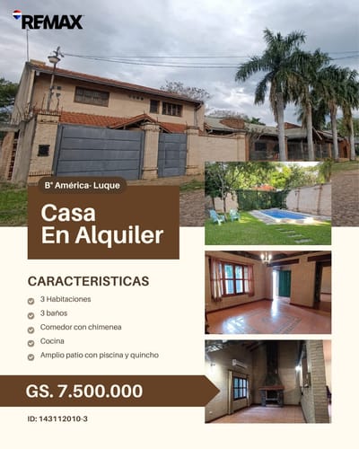 ¡HERMOSA CASA DE 2 PISOS EN ALQUILER