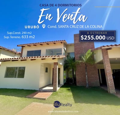 CASA A ESTRENAR  - SANTA CRUZ DE LA COLINA 