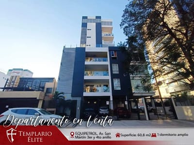 DEPARTAMENTO EN VENTA EN EQUIPETROL - 1 DORMITORIO