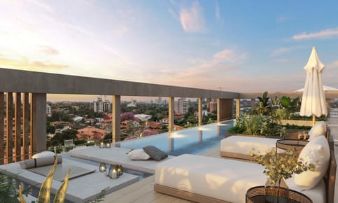 Aura Japandi Residences - Departamento de 2 dormitorios, En pozo