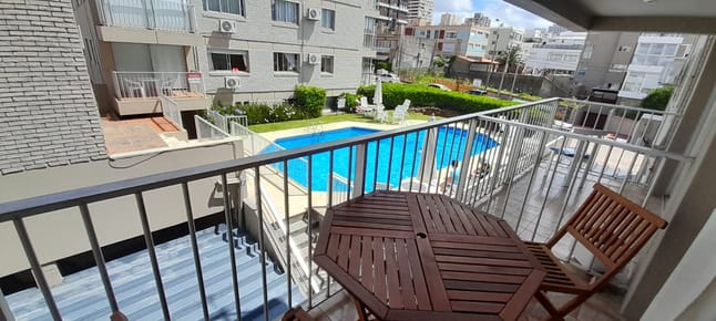 Alquiler Temporal Apartamento 1 Dormitorio Edificio Club Del Mar, Península, Pde