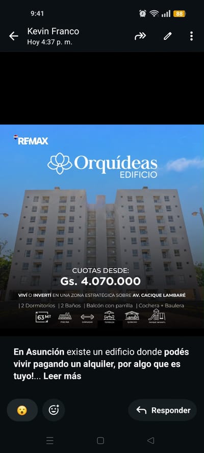 VENDO DEPARTAMENTO EN ASUNCIÓN 