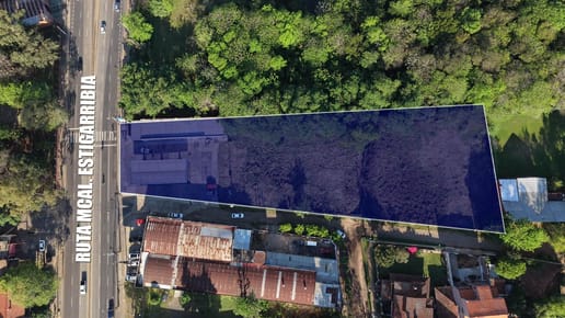 VENDO TERRENO EN ESQUINA DE 5.600 M2 - SAN LORENZO