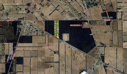 Lotes en venta en PARQUE INDUSTRIAL BIOCEANICA 